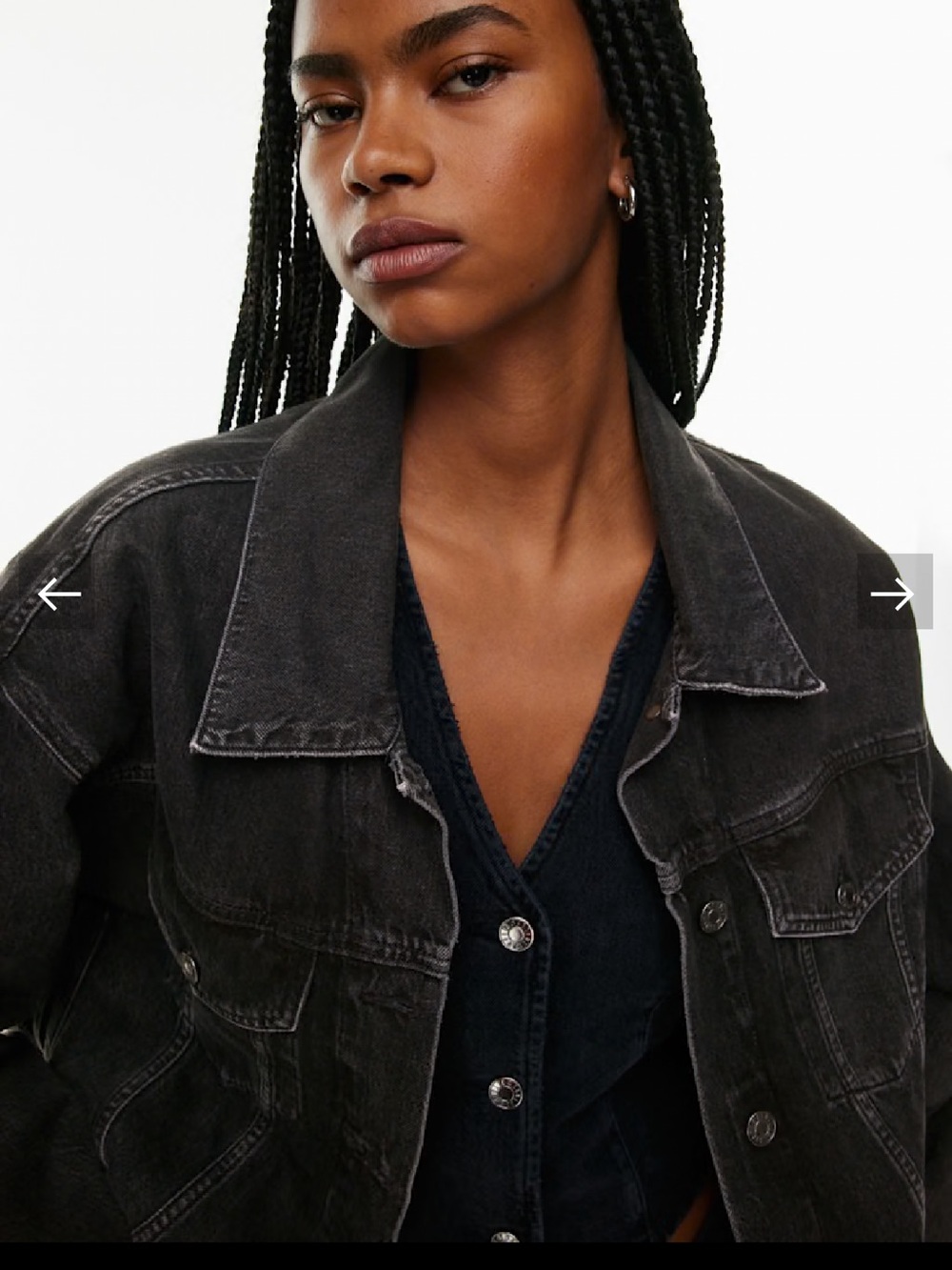 Agolde Martika Denim Jacket Size S - Picture 2 of 11
